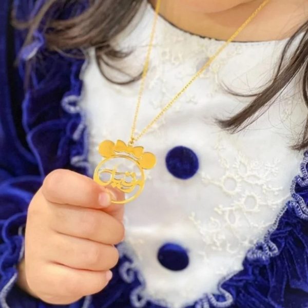 سلسال فيونكه مطلي
