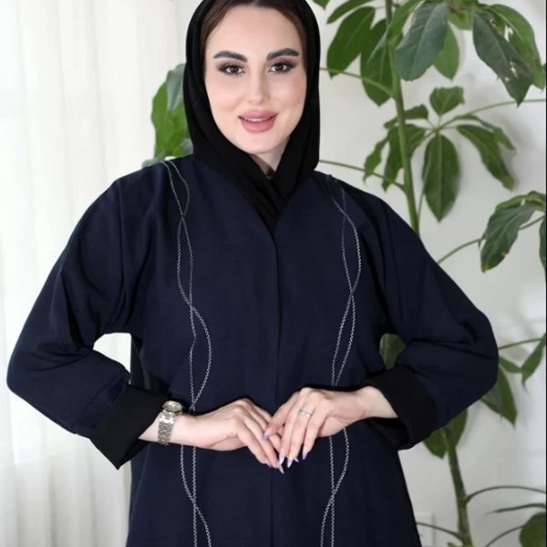 عباية فتون بخطوط امامية متشابكة